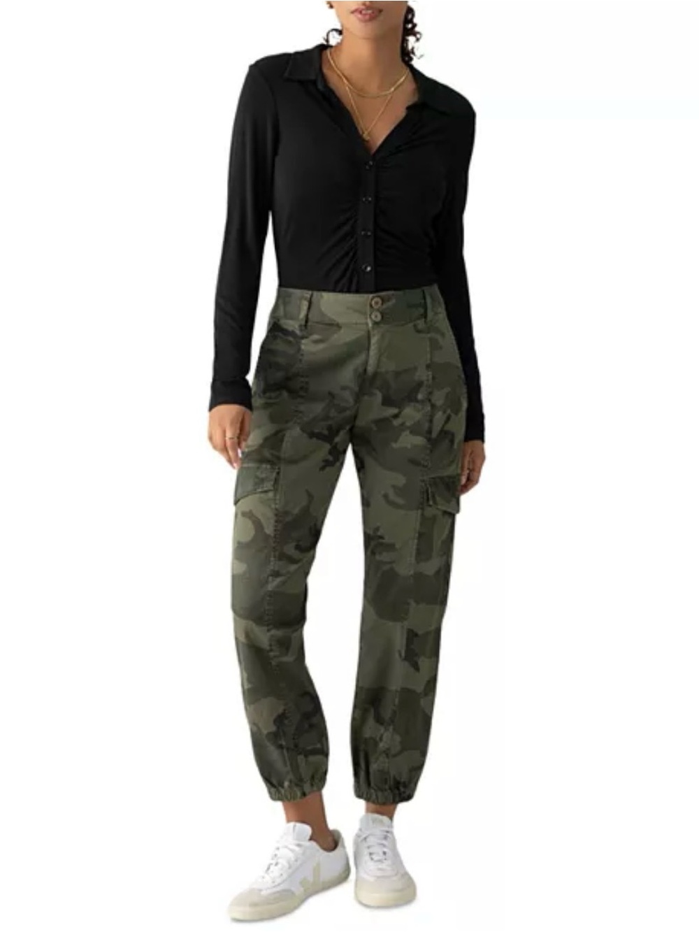 Sanctuary - Rebel Camo Utility Cargo Jogger Pants